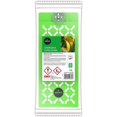 Zawieszka zapachowa polimerowa Lemon AROMA PROFESSIONAL Zawieszka zapachowa polimerowa Lemon AROMA PROFESSIONAL