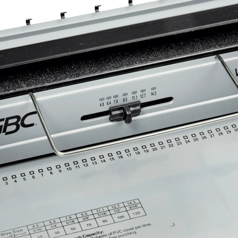 Bindownica drutowa W12 z ręcznym dziurkaczem binduje do 125 kartek A4 4410043 GBC Bindownica drutowa W12 z ręcznym dziurkaczem binduje do 125 kartek A4 4410043 GBC