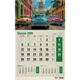 Kalendarz ścienny jednodzielny KTJ EKO AVANTI