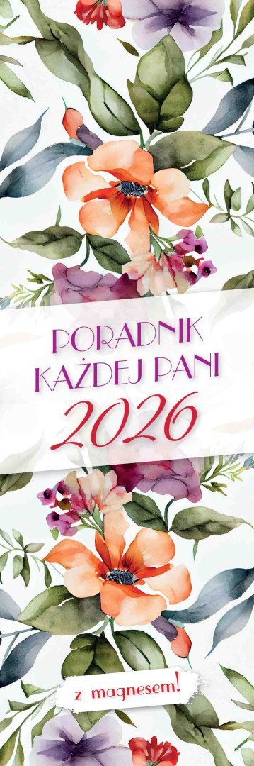 Kalendarz zdzierak z magnesem PORADNIK KAŻDEJ PANI KKP-M AVANTI