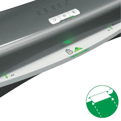 Laminator iLam OFFICE A4 230V srebrny 72510084 LEITZ Laminator iLam OFFICE A4 230V srebrny 72510084 LEITZ