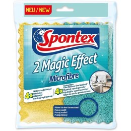 Ściereczki z mikrofibry 20,5x22cm MAGIC EFFECT (2 sztuki) 197000040 SPONTEX