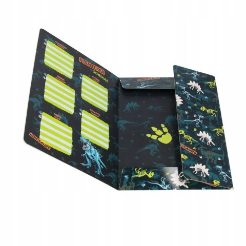 Teczka z gumką A4 DINO GLOW 559701 STARPAK