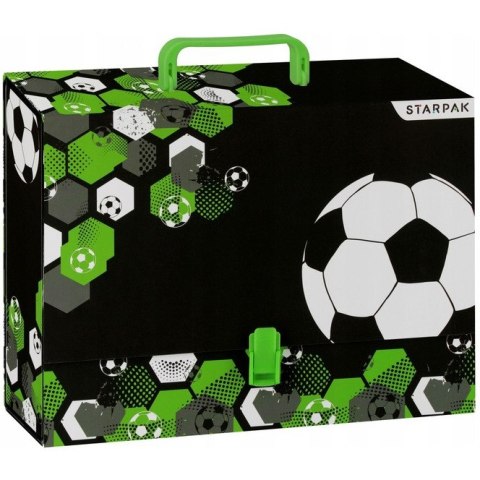 Teczka z rączką A4/95mm FOOTBALL 553551 STARPAK
