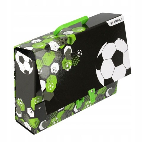 Teczka z rączką A4/95mm FOOTBALL 553551 STARPAK