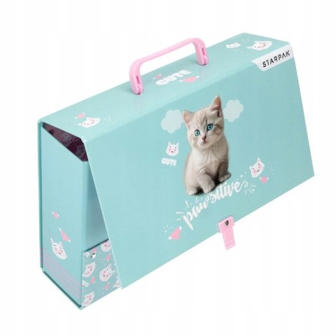 Teczka z rączką A4/95mm KITTY 559315 STARPAK