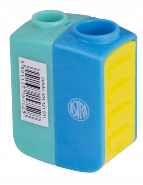 Temperówka podwójna z pojemnikiem DUO 404121001 ASTRA Temperówka podwójna z pojemnikiem DUO 404121001 ASTRA