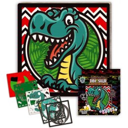 Zestaw do tworzenia obrazów z drewna DINOZAUR 0465-0072-03 Panta Plast