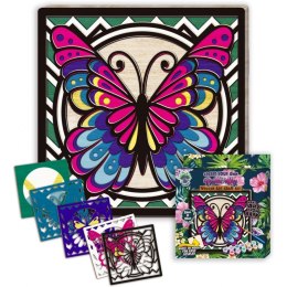 Zestaw do tworzenia obrazów z drewna MOTYL 0465-0072-01 Panta Plast