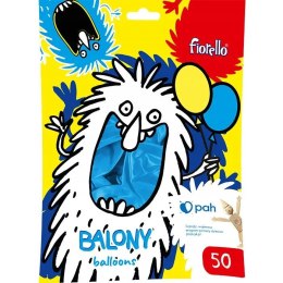 Balony metalizowane niebieskie 12` (50szt.) FIORELLO 170-2653