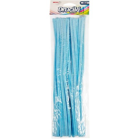 Druciki kreatywne DR33 jasny niebieski 40szt. 30cm BREWIS