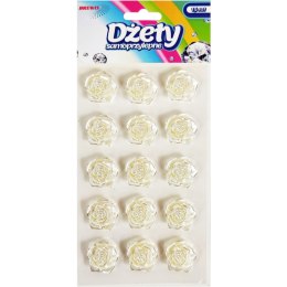 Dżety DSK4 Róże białe 15szt. BREWIS