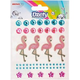 Dżety + naklejki flamingi DS98 BREWIS