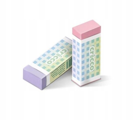 Gumka do ścierania pastelowa CRICCO pvc-free CR222