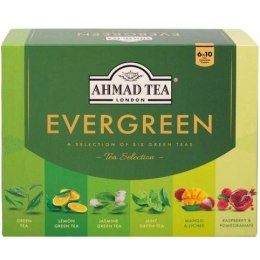 Herbata AHMAD TEA Evergreen zestaw (60 kopert 10x1,5g 50x2g)