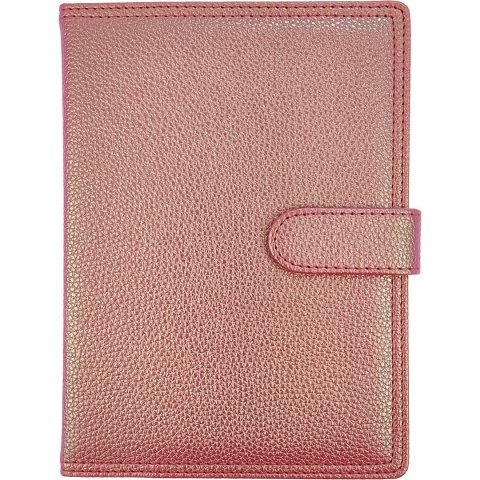 Kalendarz B5 dzienny z zapięciem 2026 hologram różowy 0405-0923-13 Panta Plast