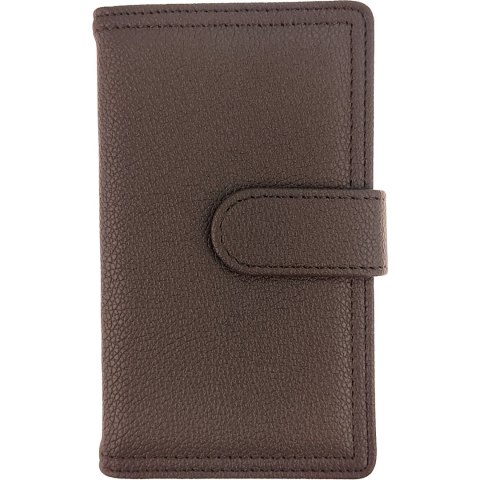 Kalendarz B6 dzienny z zapięciem 2026 ekoskóra brązowy 0405-0934-11 Panta Plast