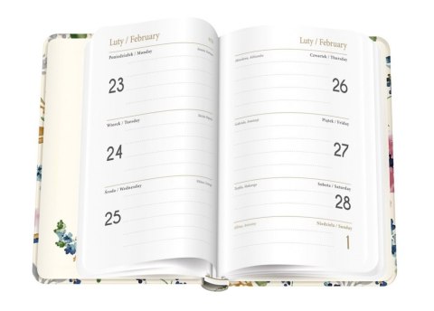 Kalendarz książkowy A6 192 Mat+UV pattern INTERDRUK