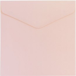 Koperta 160x160mm gładki róż satynowy 130g. (10sztuk) 280326 Galeria Papieru