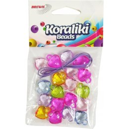 Koraliki do nawlekania serca KO3 BREWIS