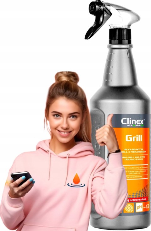 Płyn CLINEX do czyszczenia grila (CL77071) Płyn CLINEX do czyszczenia grila (CL77071)