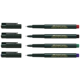 Cienk.FINEPEN 0.4 czer.(10) FC 151121 FABER CASTEL