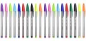 Długopis CRISTAL MULTI COLOR mix (op20 szt.) folia 942049 BIC