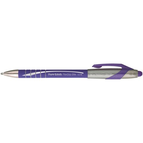 Długopis FLEXGRIP ELITE niebieski obudowa fioletowa Paper Mate Długopis FLEXGRIP ELITE niebieski obudowa fioletowa Paper Mate