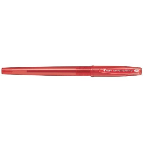Długopis olejowy ze skuwką PILOT SUPER GRIP czerwony BPS-GG-F-R