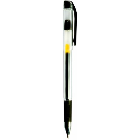 Długopis żelowy 0,7mm czarny KZ107-V TETIS Długopis żelowy 0,7mm czarny KZ107-V TETIS