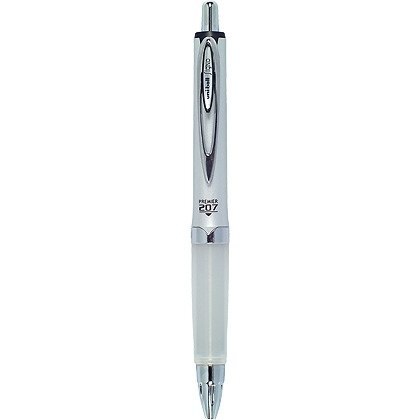 Pióro UMN-207GG obudowa srebrna wkład czarny UNI Pióro UMN-207GG obudowa srebrna wkład czarny UNI