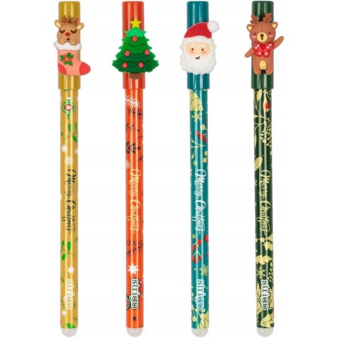 Długopis wymazywalny MERRY CHRISTMAS STRIGO SSC200 Długopis wymazywalny MERRY CHRISTMAS STRIGO SSC200