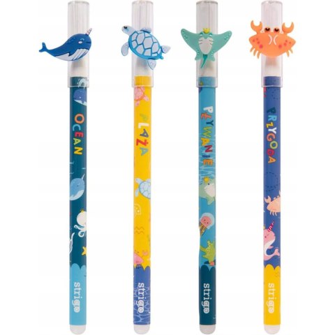 Długopis wymazywalny OCEAN ANIMALS STRIGO SSC159 Długopis wymazywalny OCEAN ANIMALS STRIGO SSC159