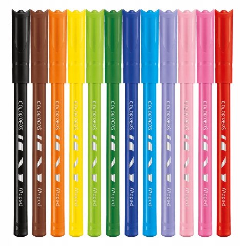 Flamastry COLORPEPS OCEAN 12 kolorów ETUI 845720 MAPED Flamastry COLORPEPS OCEAN 12 kolorów ETUI 845720 MAPED