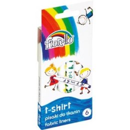 Pisaki T-SHIRT do tkanin Fiorello 6 kol. 160-2038 GR-F125