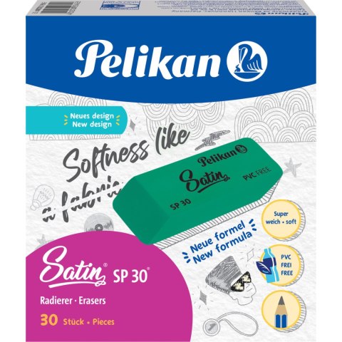 Gumka SP 30 SATIN (30 szt.) 606134 PELIKAN Gumka SP 30 SATIN (30 szt.) 606134 PELIKAN
