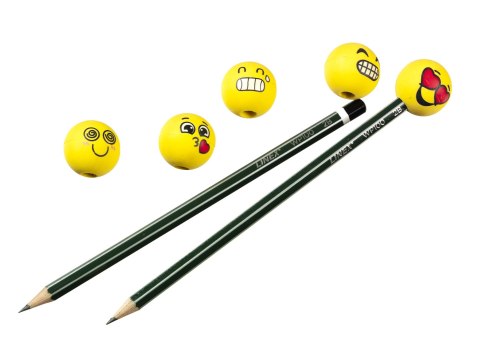 Gumki na ołówek LINEX EMOJI (5szt) MS 400114751 Gumki na ołówek LINEX EMOJI (5szt) MS 400114751