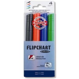 Marker 1406 FLIPCHART 4kol. ścięte 771406JD03PK KOH-I-NOOR
