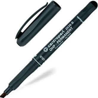 Marker 2846 permanentny czarny 1mm CENTROPEN Marker 2846 permanentny czarny 1mm CENTROPEN