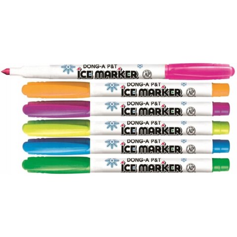Marker ICE 6szt DONG-A (kryształki lodu) TT6609 Marker ICE 6szt DONG-A (kryształki lodu) TT6609