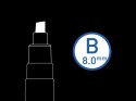 Marker PINTOR B czerwony PISW-PT-B-R PILOT