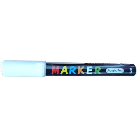 Marker akrylowy 1-2mm biały MG APL100-0 Marker akrylowy 1-2mm biały MG APL100-0