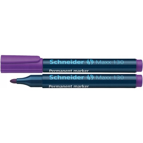 Marker perm.Maxx 130 okrągły fioletowy 113008 SCHNEIDER Marker perm.Maxx 130 okrągły fioletowy 113008 SCHNEIDER